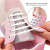 Lazy Person No-Tie Elastic Shoelaces - 16 Pack Trendy Casual Sports Laces, No Wash Needed, In Stock