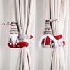 Hanging Forest Old Man Curtain Buckle Reusable Santa Curtain Fastener  Christmas Gift