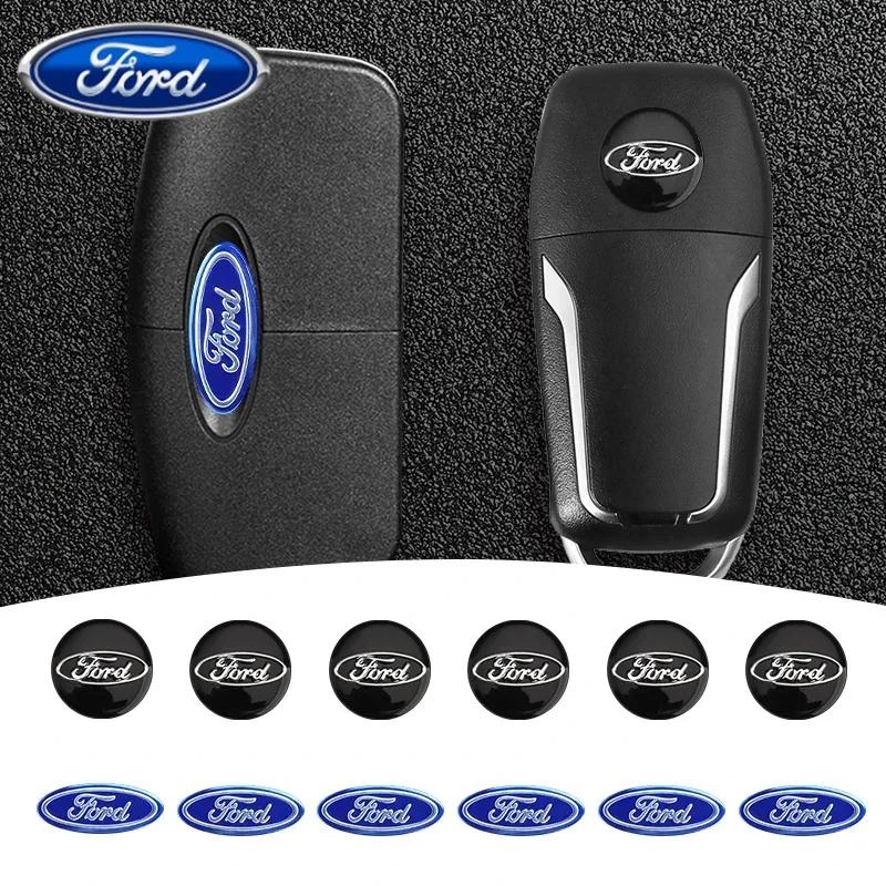Adesivo per Auto 2025 Nuovissimo Logo Emblema Telecomando Auto Adesivo Chiave Per Ford Raptor Fiesta Focus 2 3 4 Mondeo Ecosport Mustang F