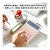 KKLM Calculator, Pink, 12 Digits, Uses Solar Battery, Office Calculator, Compatible with Accounting/Tax Calculations, Round Button Design, Convenient