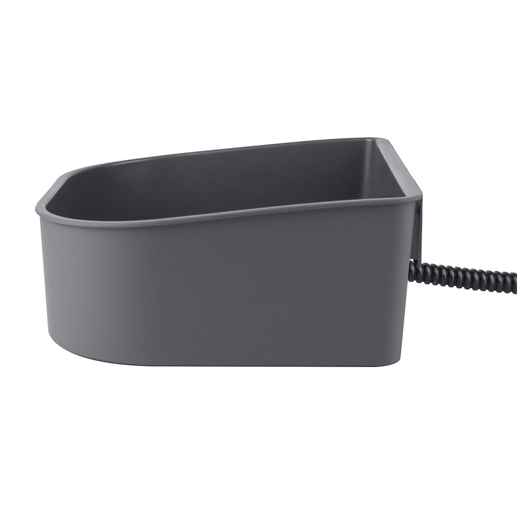 Plastic Heated Water Bowl Hanging Dog Water Bowl Pet Heated Bowl for Rabbits Dogs Cats and All Breed Sizes