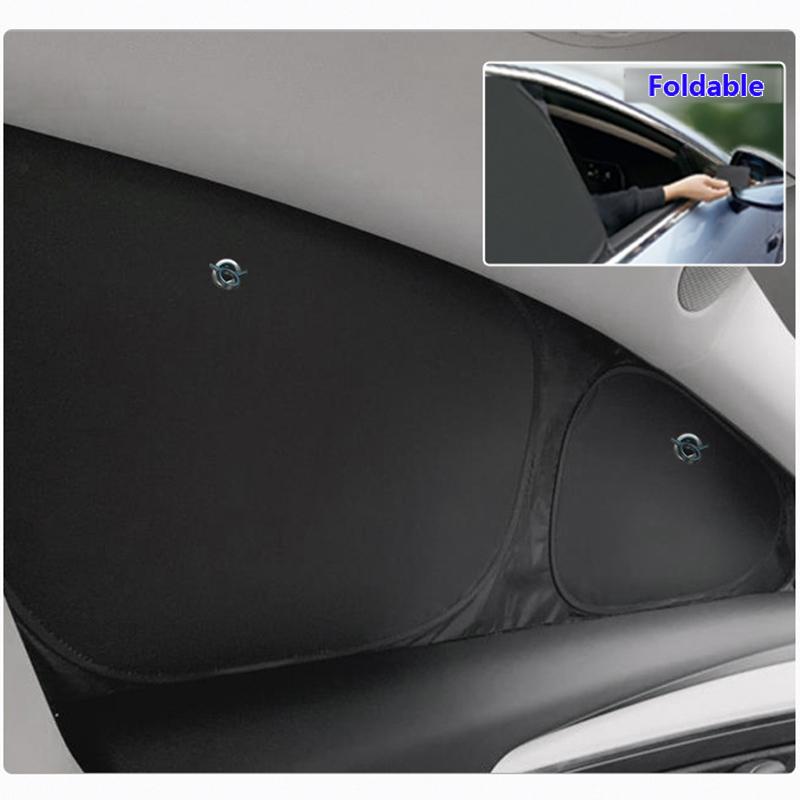 For Tesla Model Y 3 X S 2026 2025 2024 Privacy Sun Shade Cover with Suction Rear Window Shades Sunshield Anti-UV Blind Cover Kid