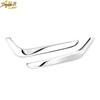 Chrome Front Fog Light Lower Cover Eyelid Trim For Honda CR-V CRV 2017 2018