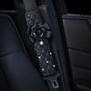 Coprispalla per cintura di sicurezza auto creativo a forma di fiore di camelia di perla, styling auto per donne, coperture per cintura di sicurezza e leva del cambio