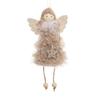 Christmas Angel Girl Dolls Ornaments Xmas Tree Pendant Hanging Decoration For Home New Year Decor Supplies 2024 Kids Gifts