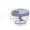 1PC Manual Vegetable Slicer, Manual Rope Food Processor, Kitchen Chopper for Salads, Garlic and Onion Vegetable Slicer
