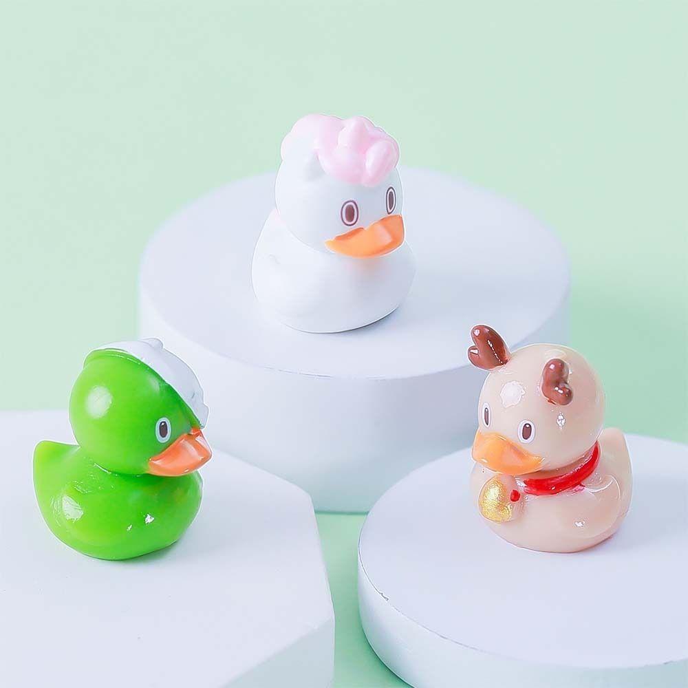 DIY Duck Figurines Miniature Cute Micro Landscape Decoration  Home Desktop Decor
