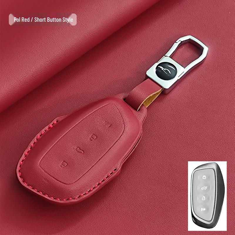 High-End Key Case for Great Wall Haval H6, H2S, Big Dog, Divine Beast, Fierce Dragon, Owl, Dragon Max, Cool Dog 2024 Models.