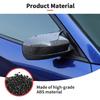 JWWY Side Mirror Cover Rearview Mirror Cover Replacement Decorative Mirror Cover Trim Fit for 2010-2025 Dodge Charger Exterior Accessories Carbon