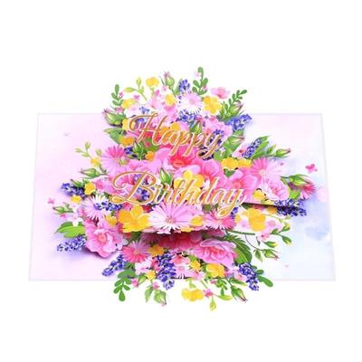 Cartes d'anniversaire pop-up, Carte d'anniversaire pop-up Joyeux Anniversaire Cartes de vœux Cadeau d'anniversaire