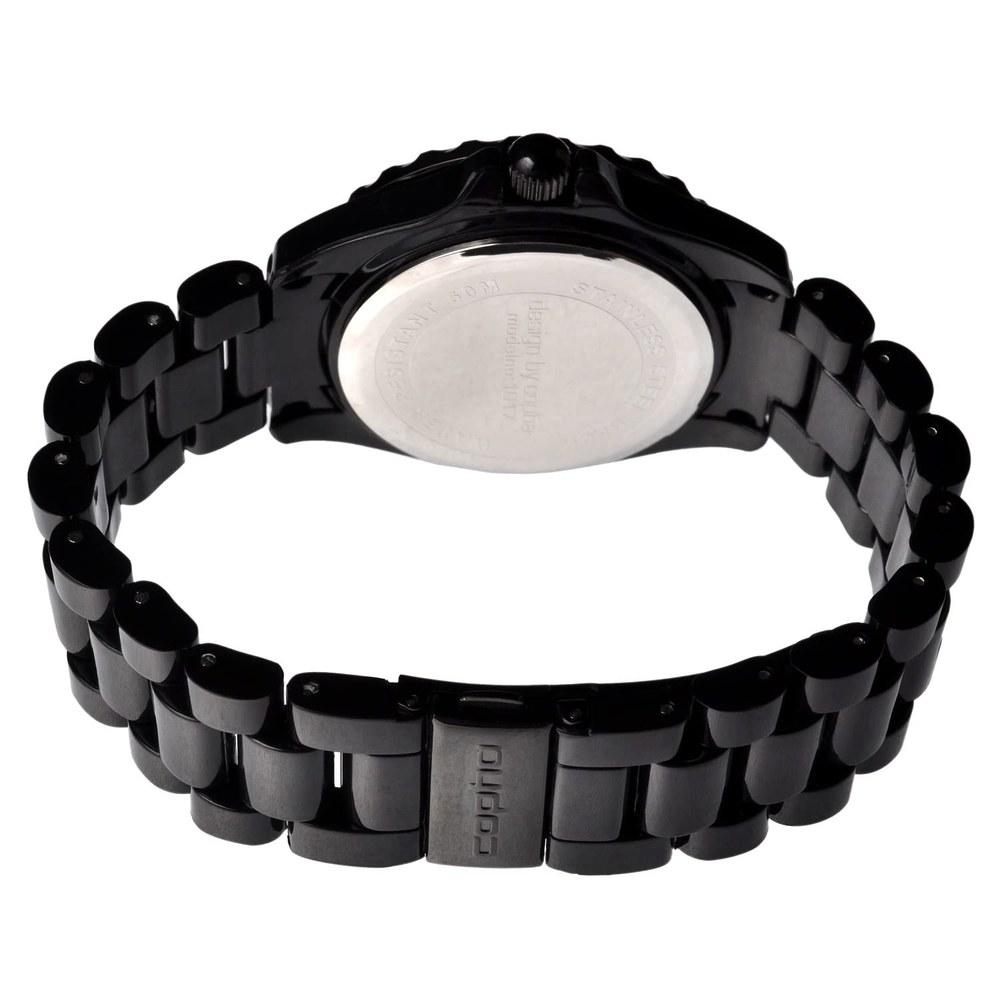 Copha Swagger Camo Unisex Diver Watch Quartz Waterproof Green Dial Black Belt Official Import