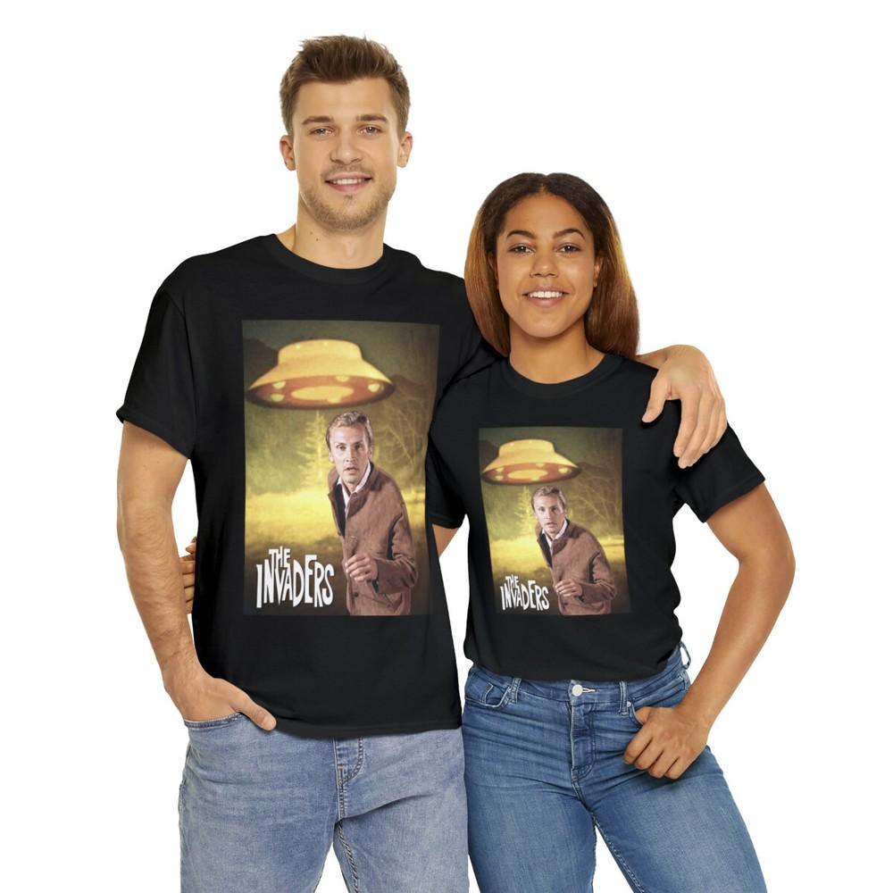 

THE INVADERS (1967) T-Shirt Science Fiction UFO UFO Aliens Alien 2XL