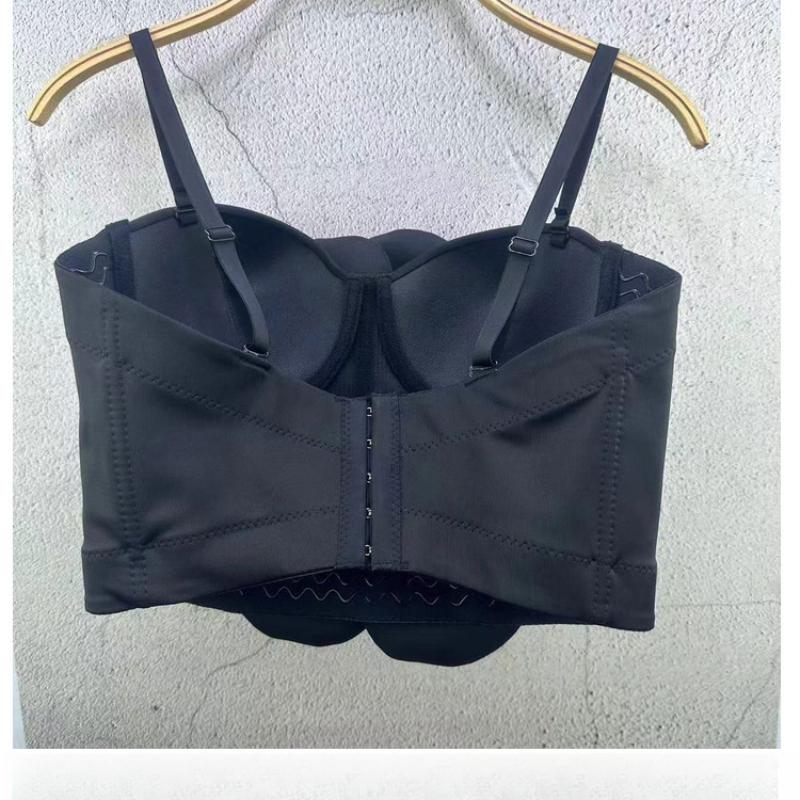 Trendy Air-layered Floral Tank Top Spring/summer Fashionable and Stylish Elegant Women's Clothing Strapless Top Camis & Tank Tops