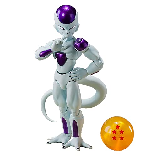 

С.Х.. Figuarts Dragon Ball Z Frieza 4-я форма, около 120 мм, подвижная фигурка, окрашенная из АБС и ПВХ BAS62977