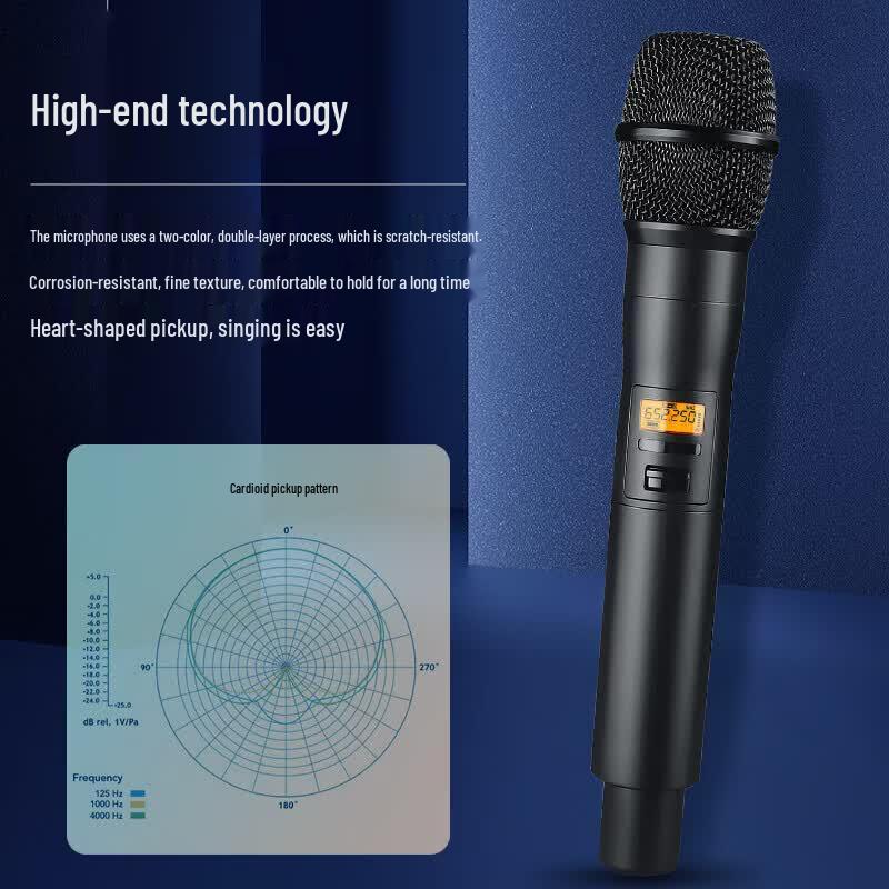 HuiDu HDS-5400 Professional Wireless Microphone System (CN Version)