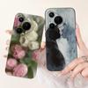 Für Huawei Pura 70 Pro Plus Hülle HBN-AL10 Niedliche Candy Lackierte Abdeckung Weiche Silikonhülle Für Huawei Pura 70 Ultra Pura70 Pro+ Schale