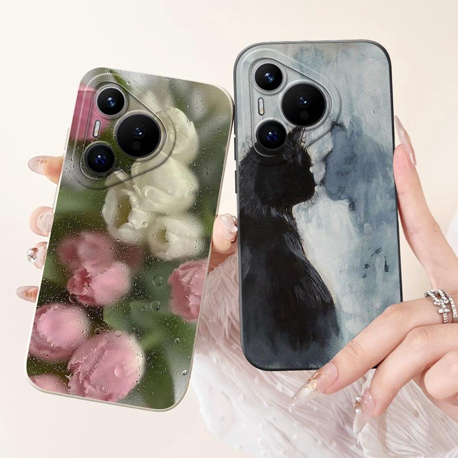 Für Huawei Pura 70 Pro Plus Hülle HBN-AL10 Niedliche Candy Lackierte Abdeckung Weiche Silikonhülle Für Huawei Pura 70 Ultra Pura70 Pro+ Schale