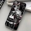 Misa anime D-Death N-Note Clear Silicone Soft TPU Phone Case For iphone 17 16 15 14 Plus 13 12 Mini 11 Pro Max Shell Capa