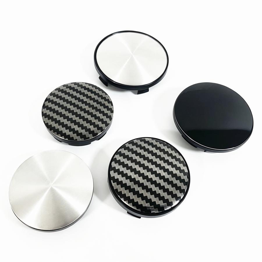 4 Pcs 50 56 60 65 68 MM Car Wheel Center Hub Cover Caps Accessories For Decoration Chevrolet No Logo Badge Rim Dustproof Hubcap