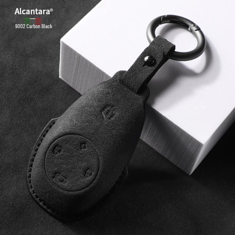 Leapmotor Key Case: Full Coverage Suede Key Bag for C11, C01, T03, S01 Models - Unisex 2023 Edition