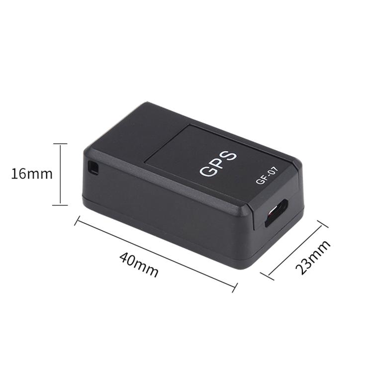 Vehicle GPS Tracker GF07 Car GPS Locator Strong Magnetic GPS Tracking Device Anti-lost Mini Portable Precise GPS Position APP