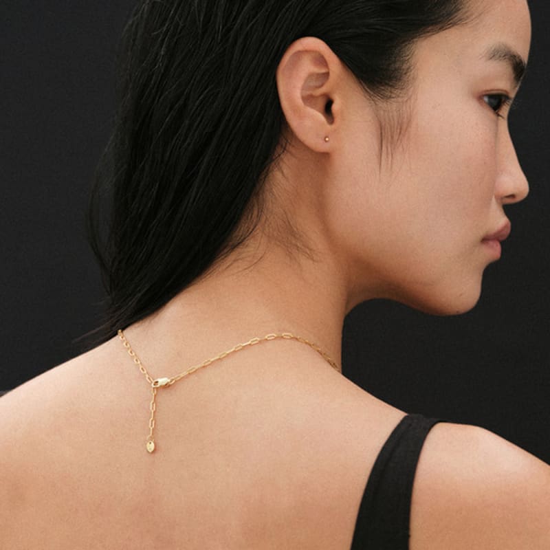 Another Layer Mini Cara Necklace (silver925)(2color)