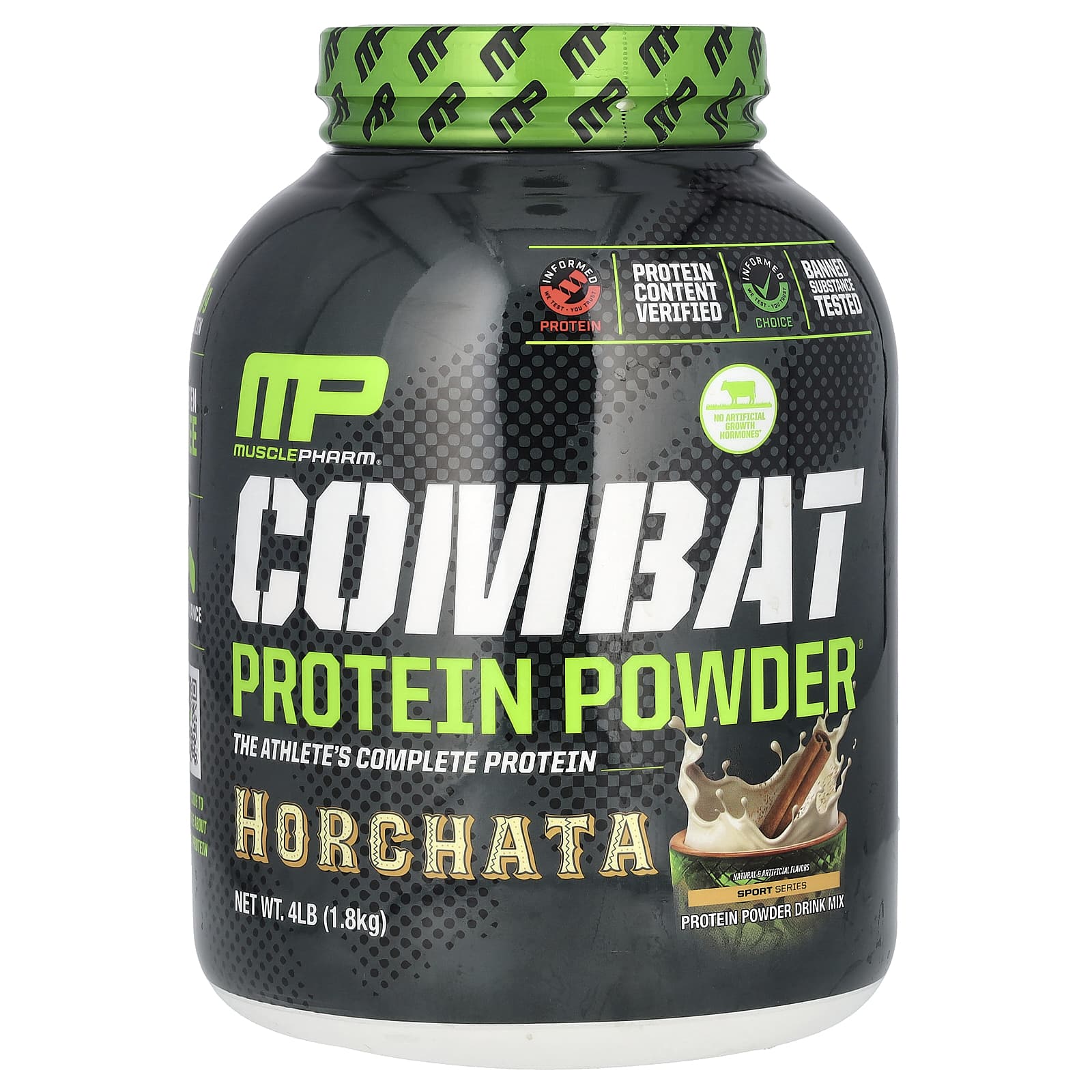 

Combat Protein Powder, Horchata, 1.8Kg(4Lb)