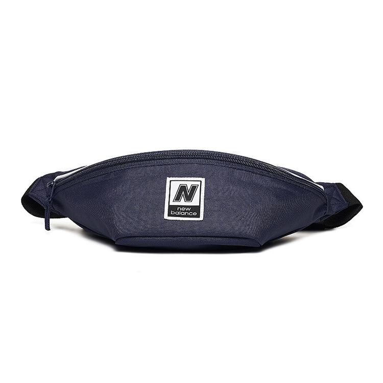 New New Balance Polyester Crossbody Bag, Fanny Pack Unisex Dark Blue LAB93009-TNV