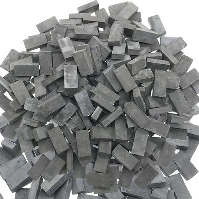 Miniature Brick for Miniature and Gardening 100-Piece Set, 1/35 Scale, Buildings, DIY, (Blue)