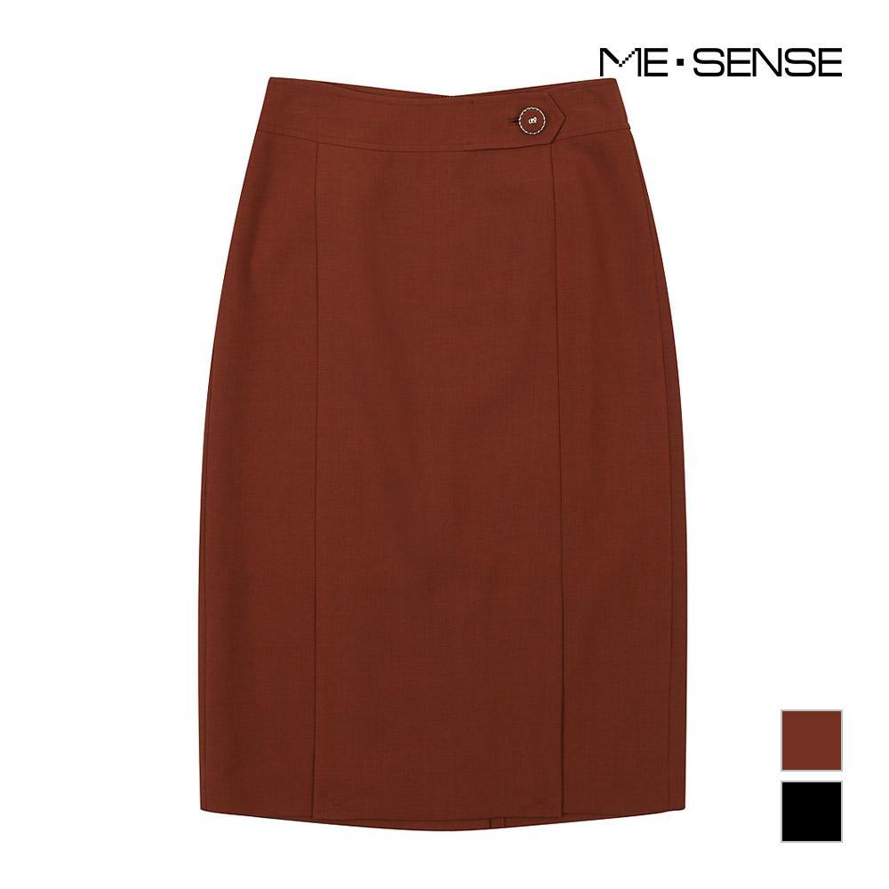 MESENSE Long Hem Cut-Out Skirt_Mb19Skm101Z