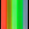 7.8"X9.8" Bundle 5pcs Luminous Heat Transfer Vinyl Film Glow in the Dark HTV Printing for Tshirt Garment Christmas Decoratio DIY