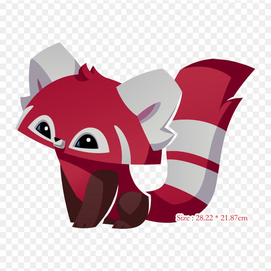 Animal Jam Raccoon Raccoon Animal Jam Iron on Heat Transfer Printing Vinyl Patches Sticker for Clothes DIY Appliques Washable Patches