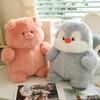 Otter Chubby Koala Plush Doll Korean Piggy Doll Boy Girl Birthday Gift Throw Pillow