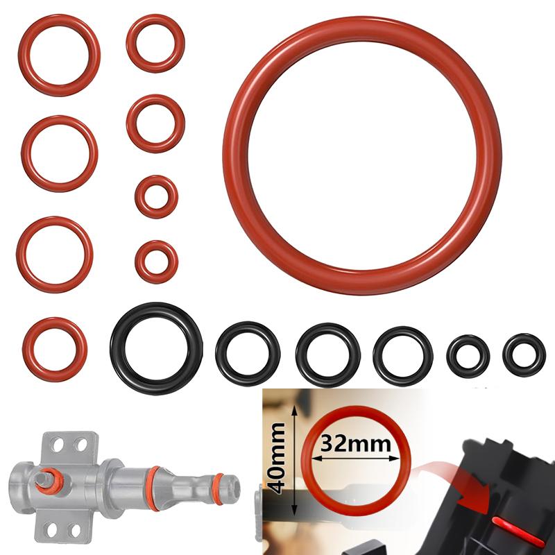 

15Pcs 18/30pcs O-Ring Seal Kit Silicone Gasket For Saeco Coffee Machine Brewing Group Spout Connector Sealing Rings Accessories c&b&A