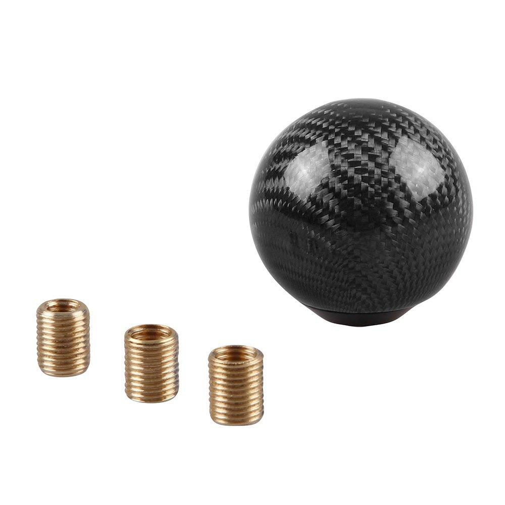 T&Tsport Universal Round Shift Knob, Diameter 2.0 inches (50 mm), M8 x P1.25 /