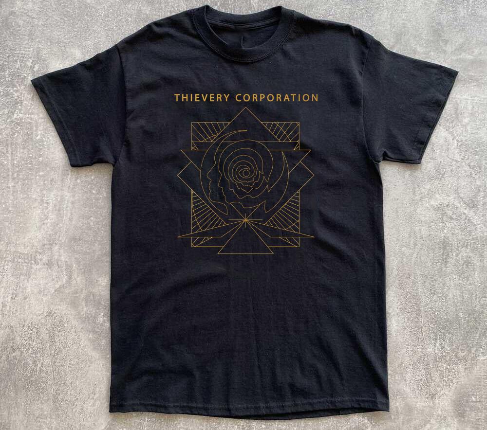 

Thievery Corporation Band Short Sleeve T Shirt Black All Size S-5Xl Unisex T-Shirt XXXXL
