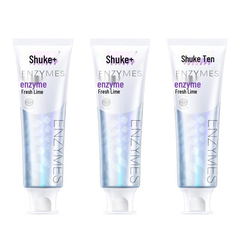 

Shuke Enzyme Toothpaste - Lime Fresh 3-Pack