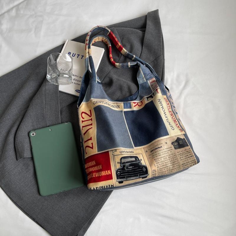 Fashionable Large Capacity Tote Bag Fashion Commuting To Work Bucket Bag