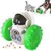 Interactive Balance Car Treat Dispenser Toy for Cats & Dogs, Rolling Puzzle Slow Feeder Enrichment Game to Relieve Boredom