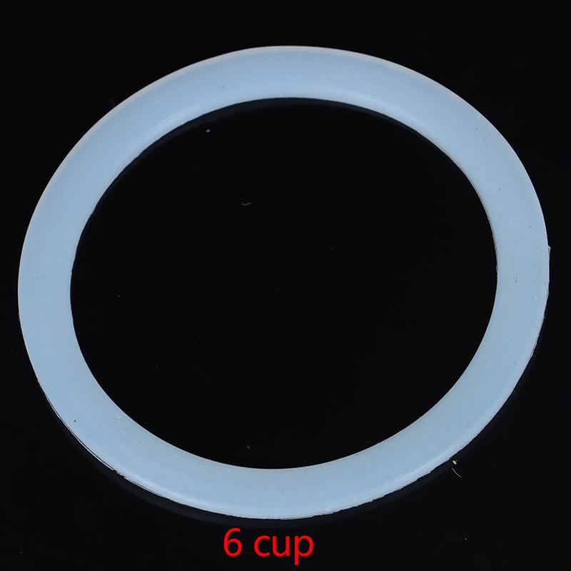 1PC Silicone Seal Ring Flexible Washer Gasket Ring Replacenent For Moka Pot Espresso Kitchen Coffee Makers Accessories Parts HOT