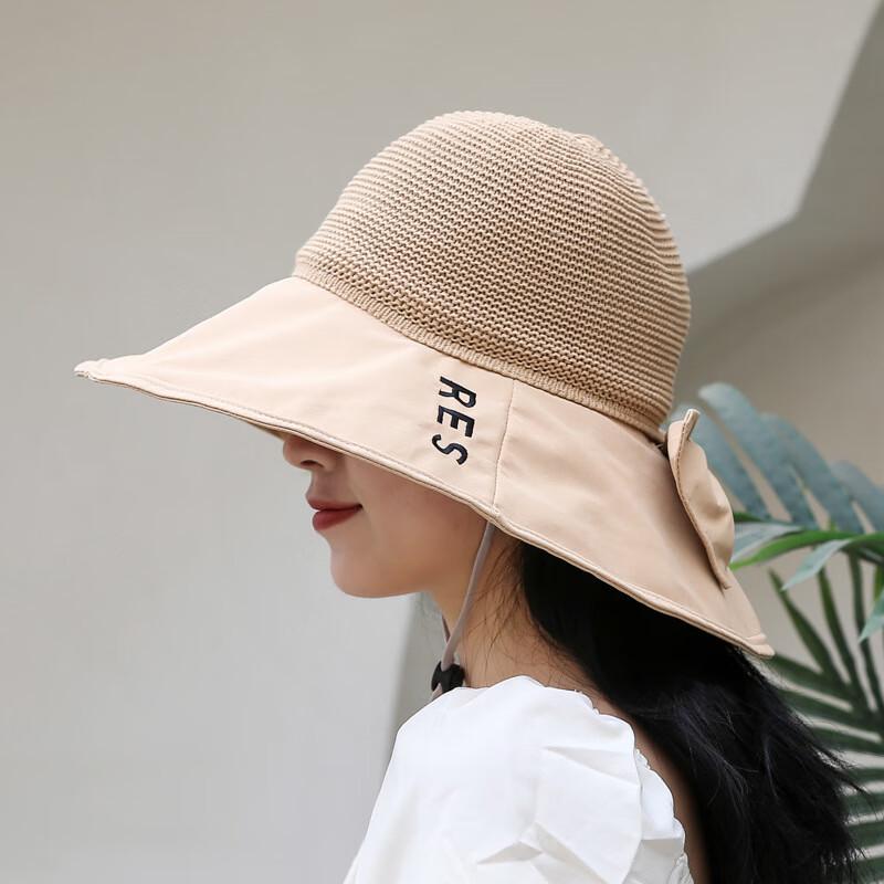 Женская весенне-летняя широкополая шляпа от солнца