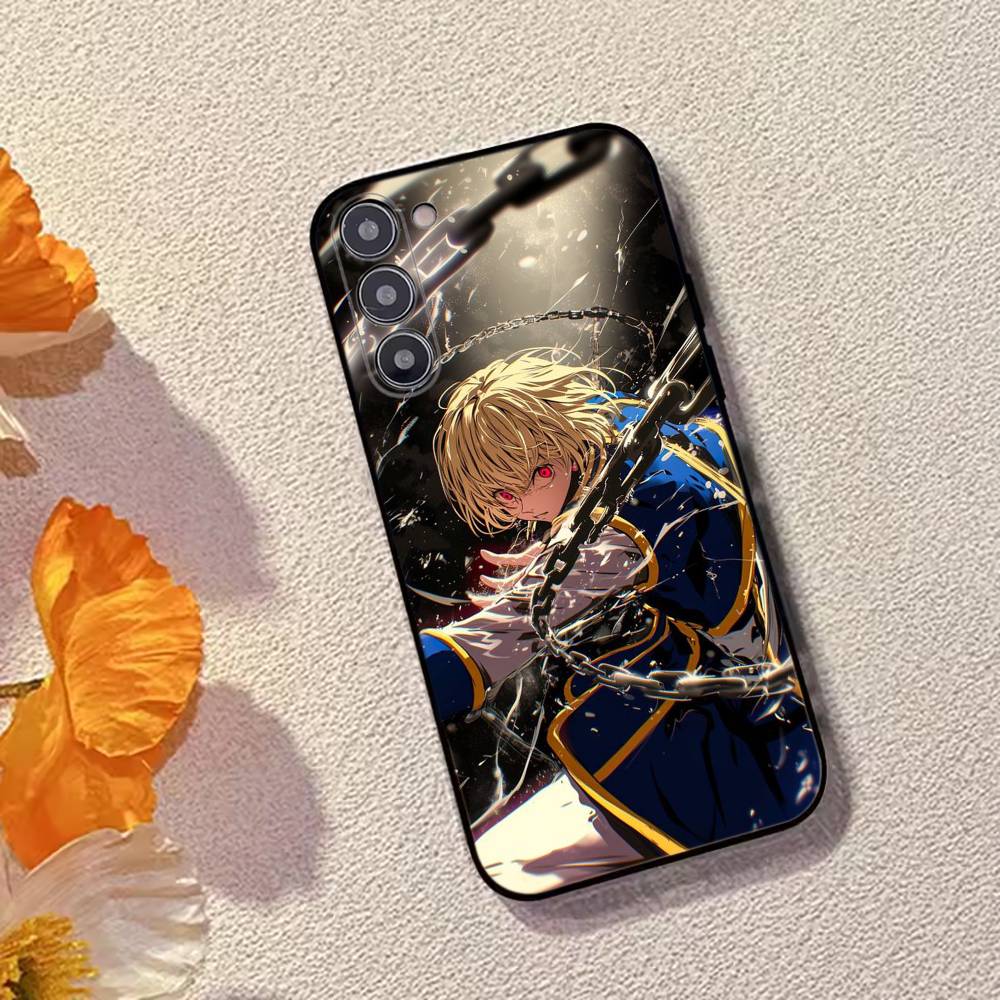 Hunter X Hunter Anime K-Kurapika Handyhülle Für Samsung Galaxy A73,A72,A71,A70,A53,A52,A51,Andere Weiche Schwarze Hülle