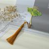 Lotus Leaf Lotus Leaf Vein Metal Bookmark Metal Green Leaf Bookmark  Stationery