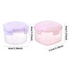 Plastic Sauce Container Round/square Crisper Box Lunch Box Accessories Sauce Box  Mayonnaise
