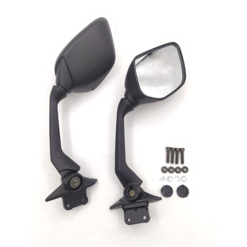 

For Yamaha Tmax560 Tmax530 2017-2021 Motorcycle Rearview Mirror Rearview Mirror Black 1 pair