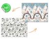Mountain foam mat 200x150