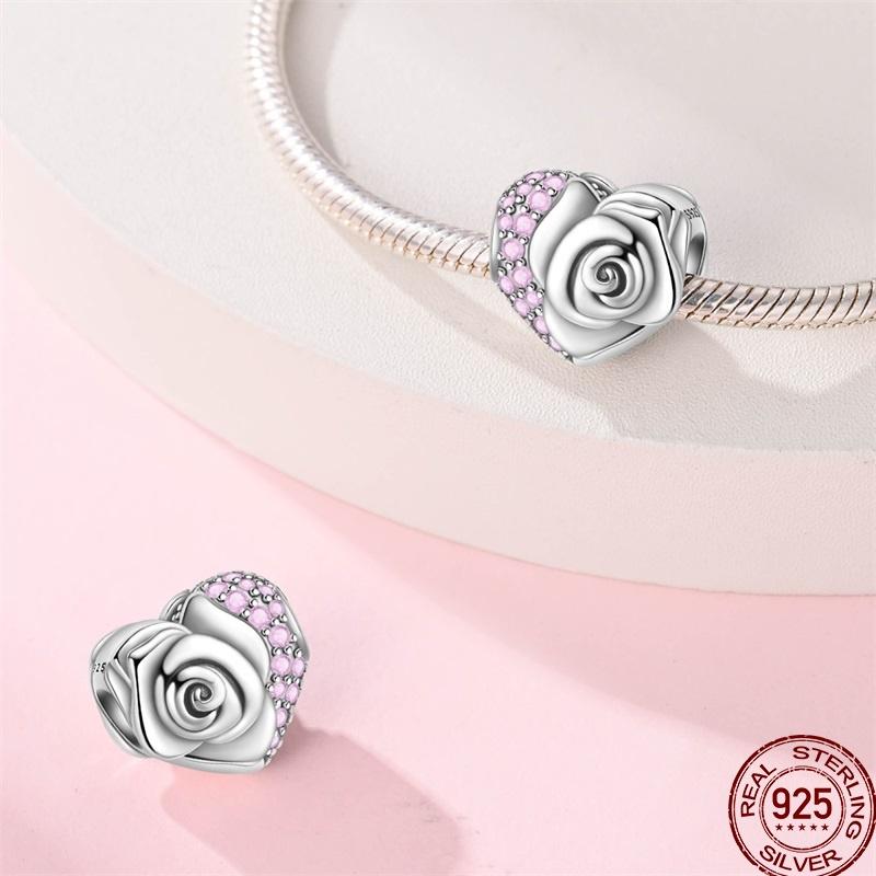 Charm Copper Heart Clover Star Moon Butterfly Tree Of Life Interval 3Mm Diy Exquisite Jewelry Gift Making