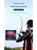 Portable Carbon Fiber Telescopic Mini Lure Rod & Baitcasting Reel Set for Long Cast