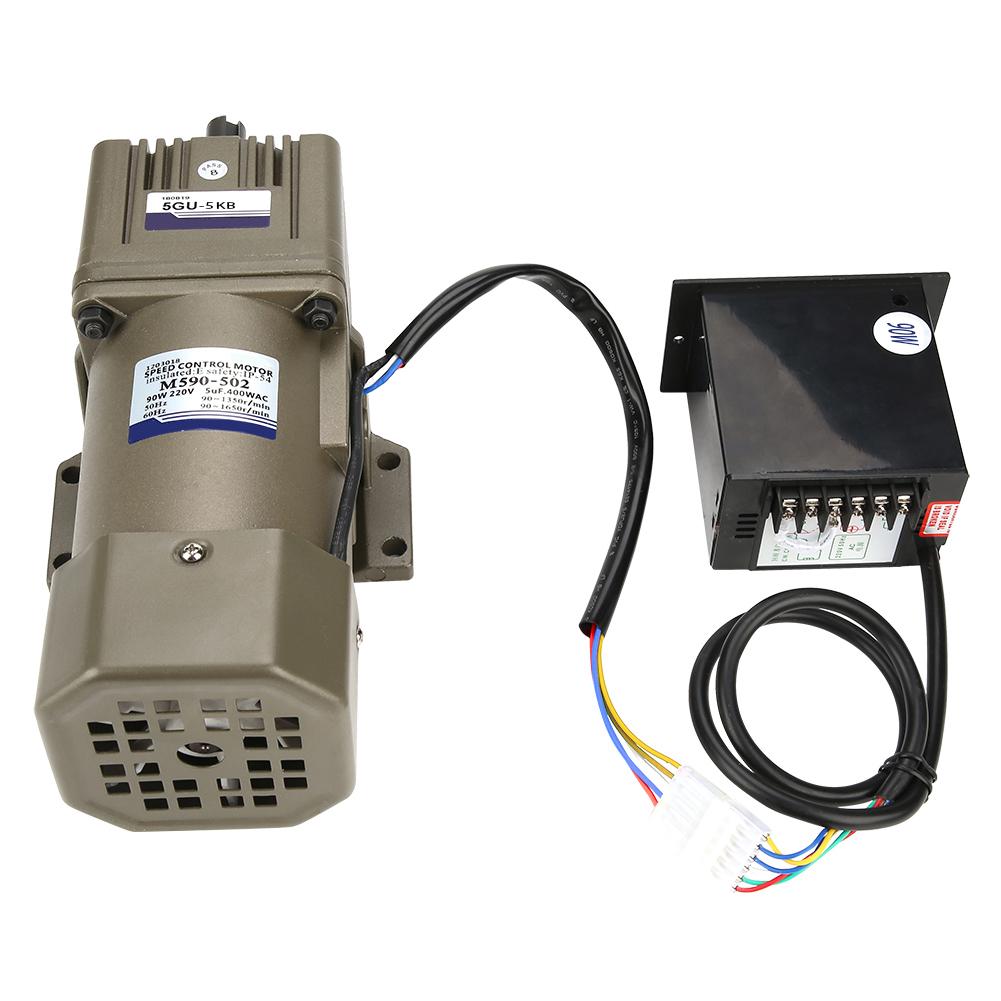 Single Phase Asynchronous Gear Deceleration Motor Adjustable Speed Motor 220V 6W 5K WEI-LUONG AC Gear Motor Tools Single Phase Asynchronous Gear Deceleration Motor Adjustable Speed Motor 220V 6W 5K WEI-LUONG AC Gear Motor Tools