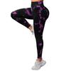 Europäische & Amerikanische Damen High Waist Tie-Dye Nahtlose Yogahose - Pfirsich Hüftlift & Formung